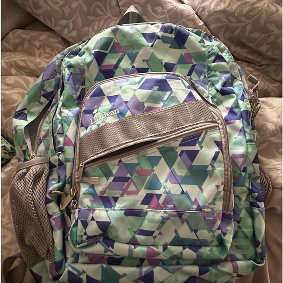 deluxe bookpack llbean camo backpack